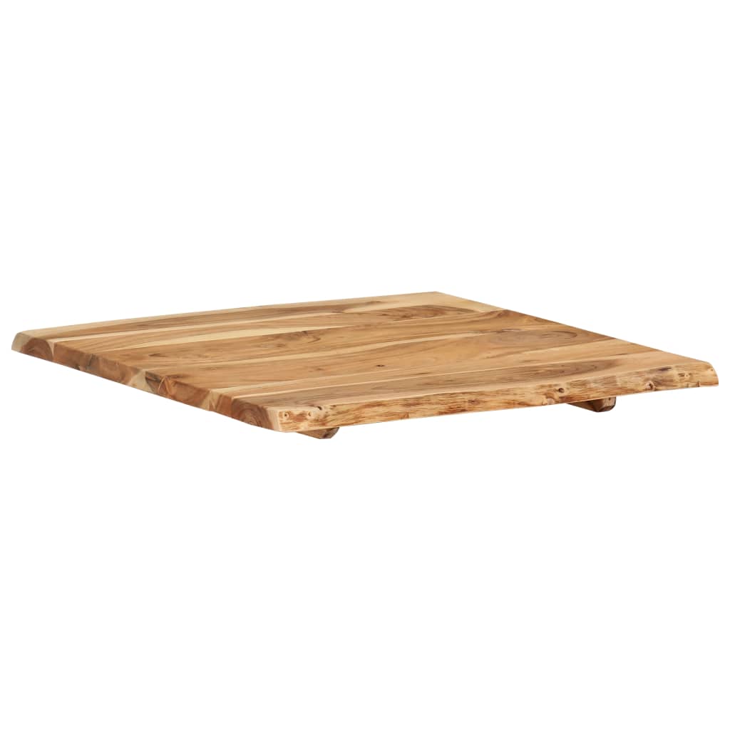 vidaXL Blat de masă, 58x(50-60)x2,5 cm, lemn masiv de acacia