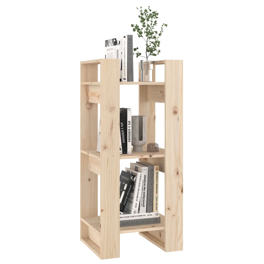 vidaXL Bibliotecă/Separator cameră, 41x35x91 cm, lemn masiv pin