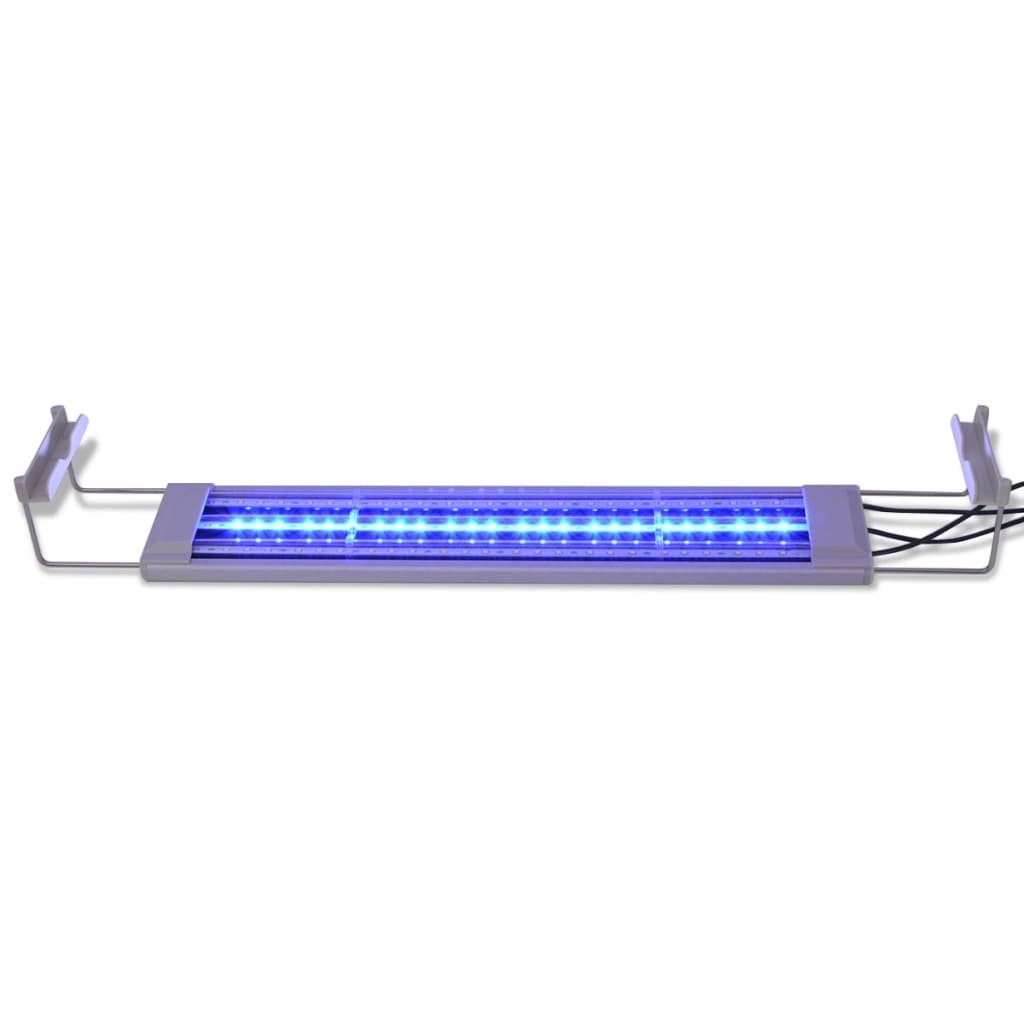 vidaXL Lampă LED de acvariu aluminiu 50-60 cm IP67