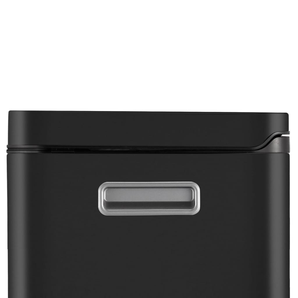 EKO Coș de gunoi cu pedală X-Cube, negru, 45 L