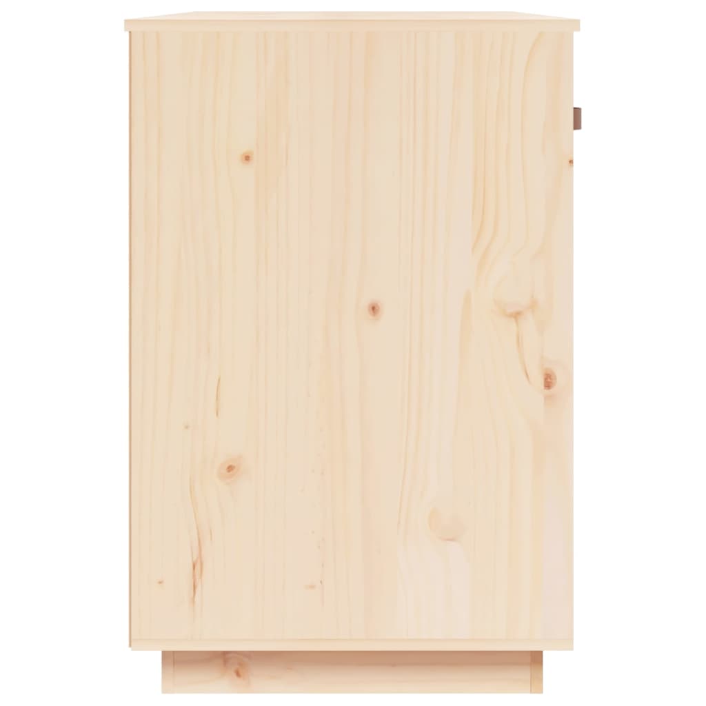 vidaXL Birou, 95x50x75 cm, lemn masiv de pin