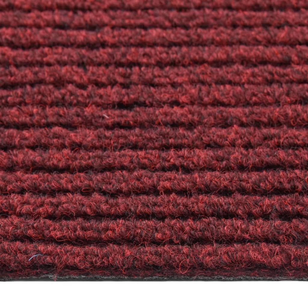 vidaXL Covor traversă de captare murdărie, roșu bordo, 100x300 cm