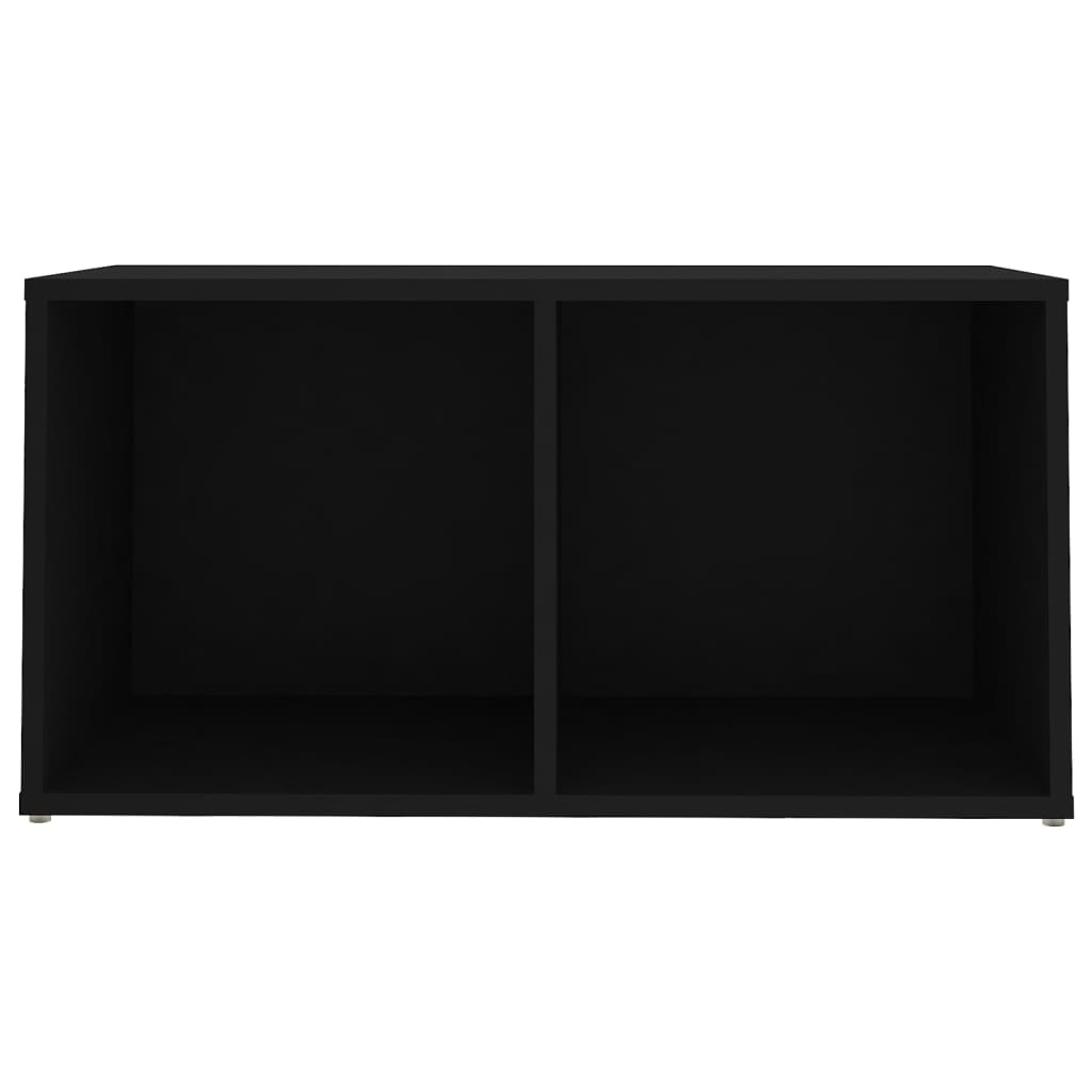 vidaXL Comode TV, 2 buc., negru, 72x35x36,5 cm , PAL