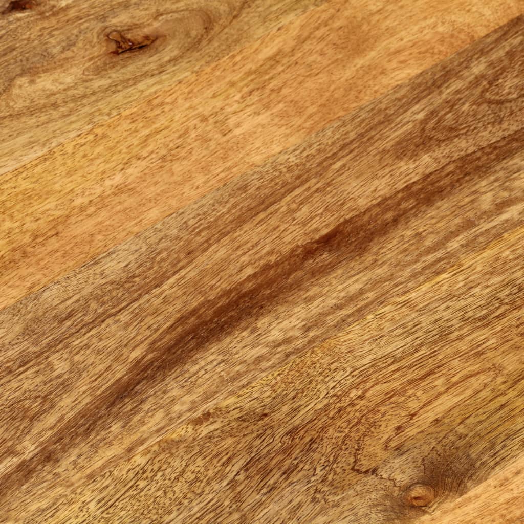 vidaXL Blat de masă oval, 90x40x3,8 cm, lemn masiv de mango