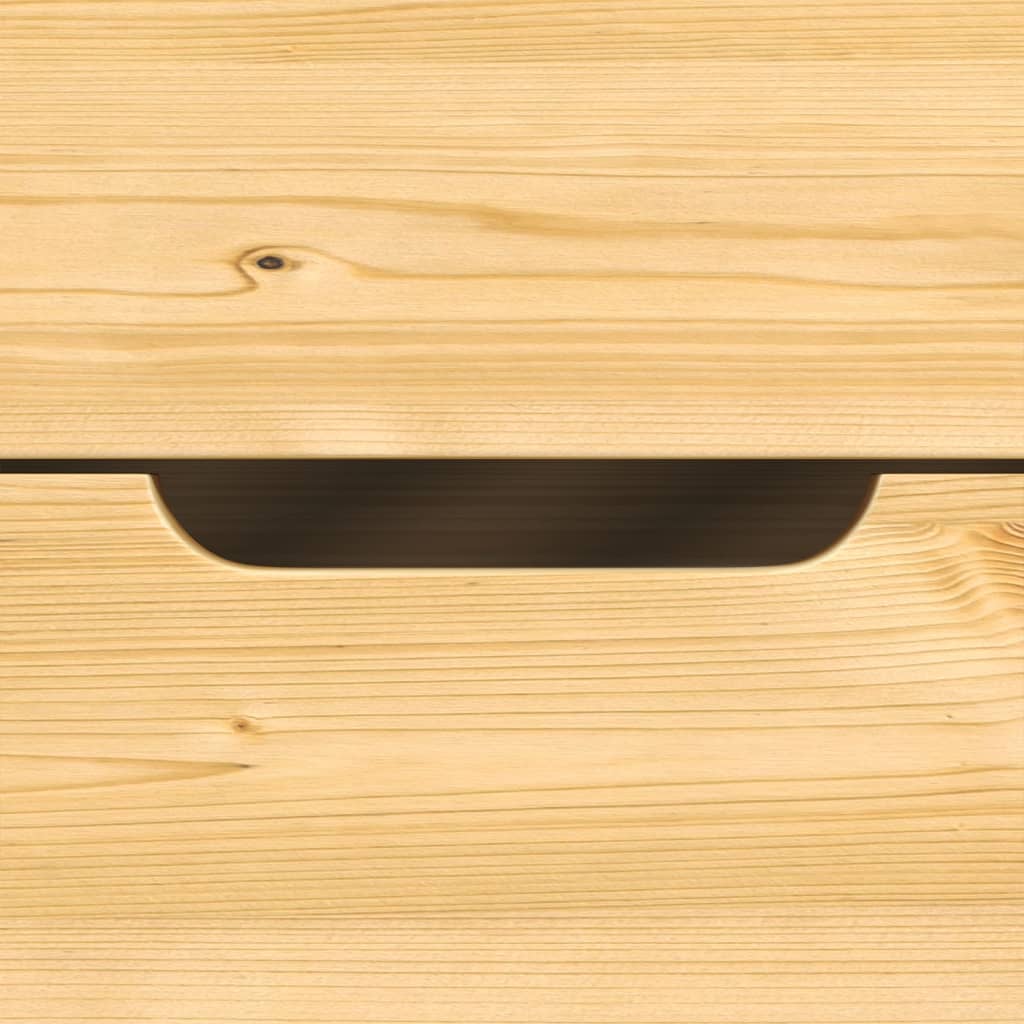 vidaXL Pat de zi cu 2 sertare "IRUN", 90x200 cm, lemn masiv pin