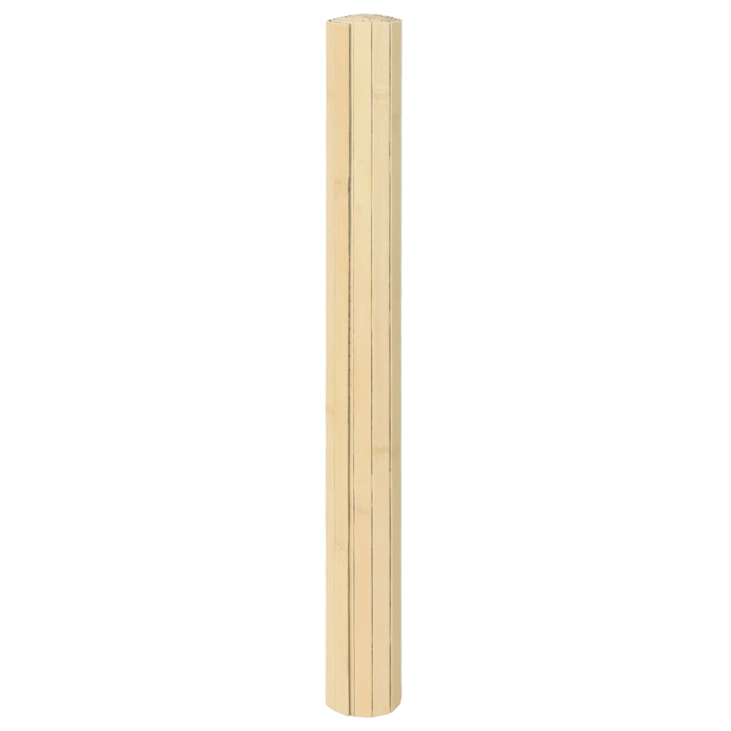 vidaXL Covor dreptunghiular, natural deschis, 60x500 cm, bambus
