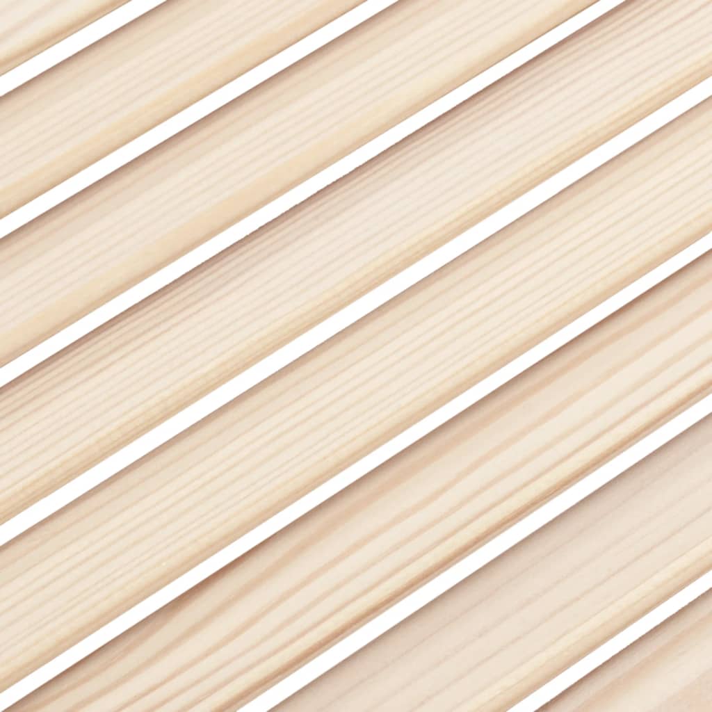 vidaXL Uși de dulap design lambriu 2 buc. 61,5x59,4 cm lemn masiv pin
