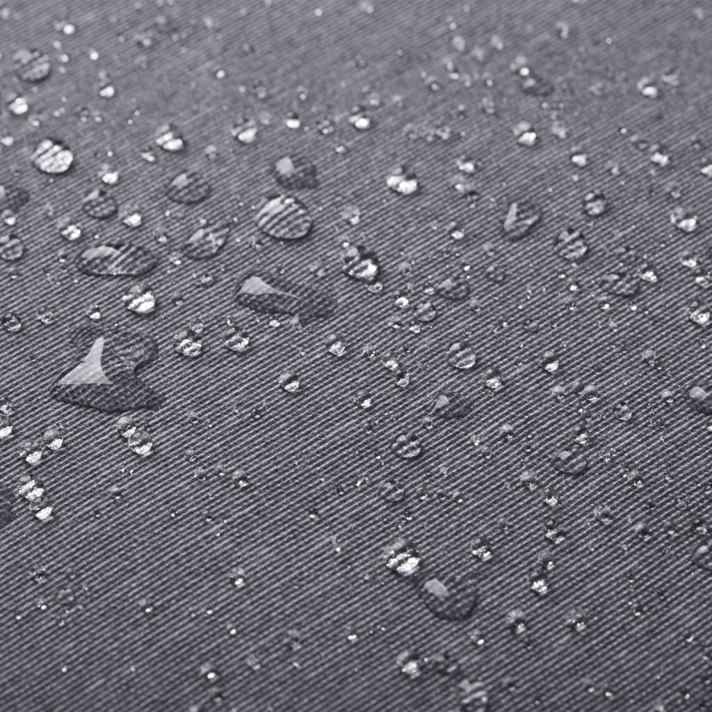Madison Umbrelă soare Patmos Luxe, gri deschis, 210x140 cm, dreptunghi