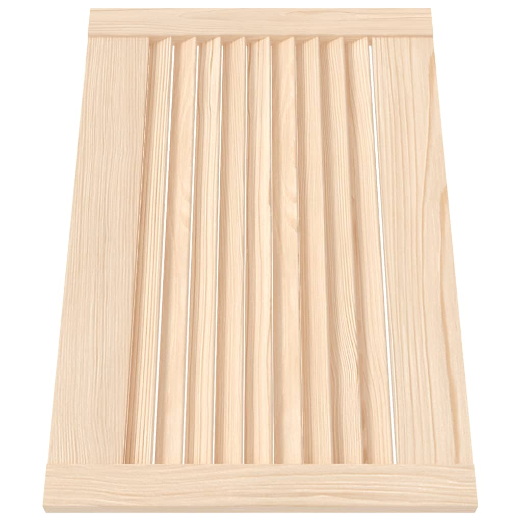 vidaXL Ușă de dulap cu design lambriu, 39,5x59,4 cm, lemn masiv de pin