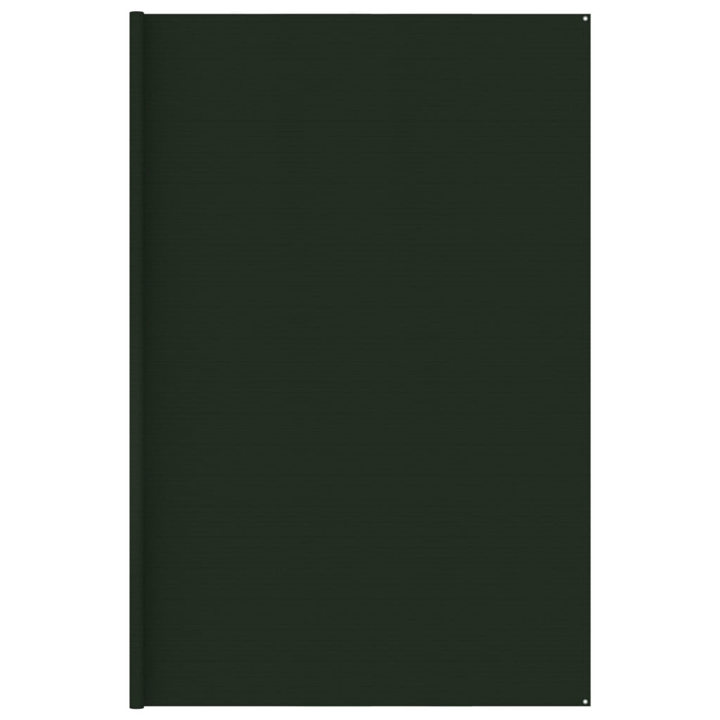 vidaXL Covor pentru cort, verde închis, 400x600 cm