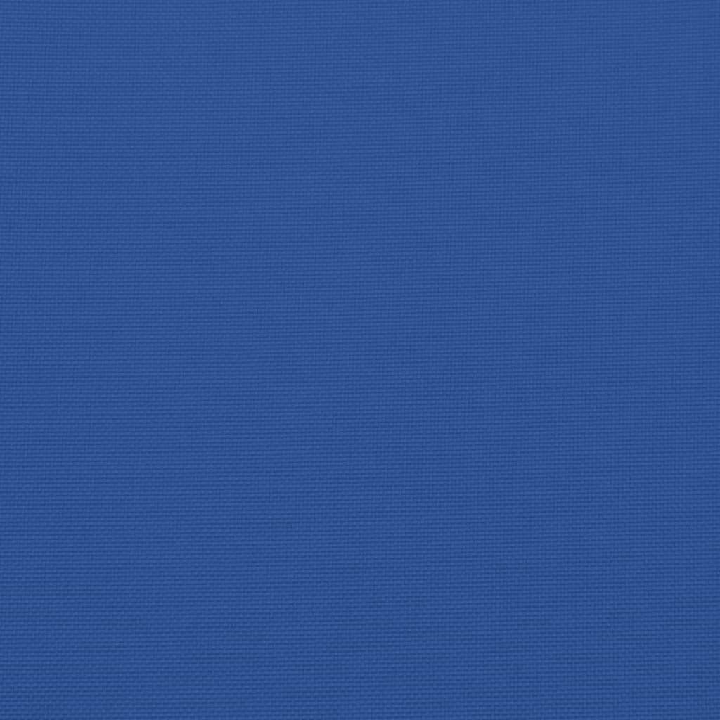 vidaXL Perne de scaun, 2 buc., albastru, 50x50x7 cm, textil oxford