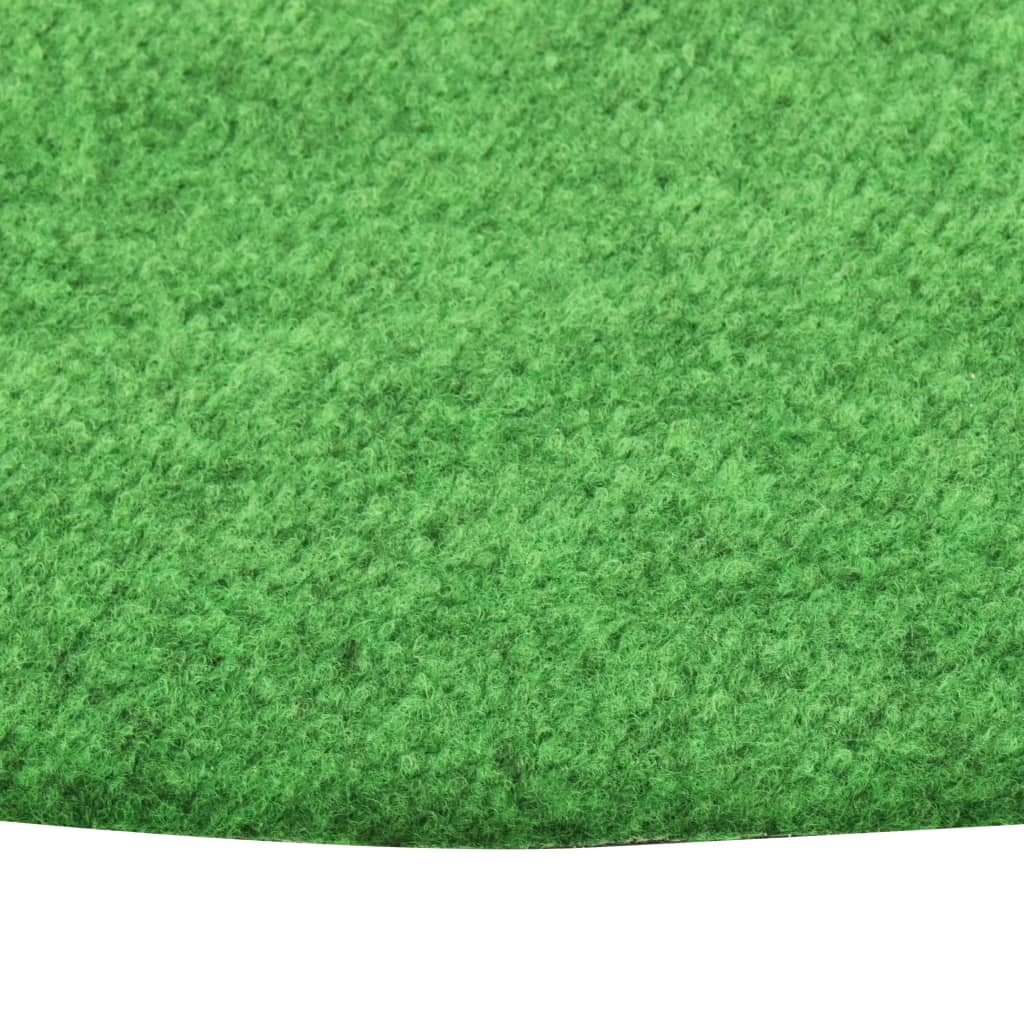 vidaXL Gazon artificial cu crampoane, verde, diam. 170 cm, rotund