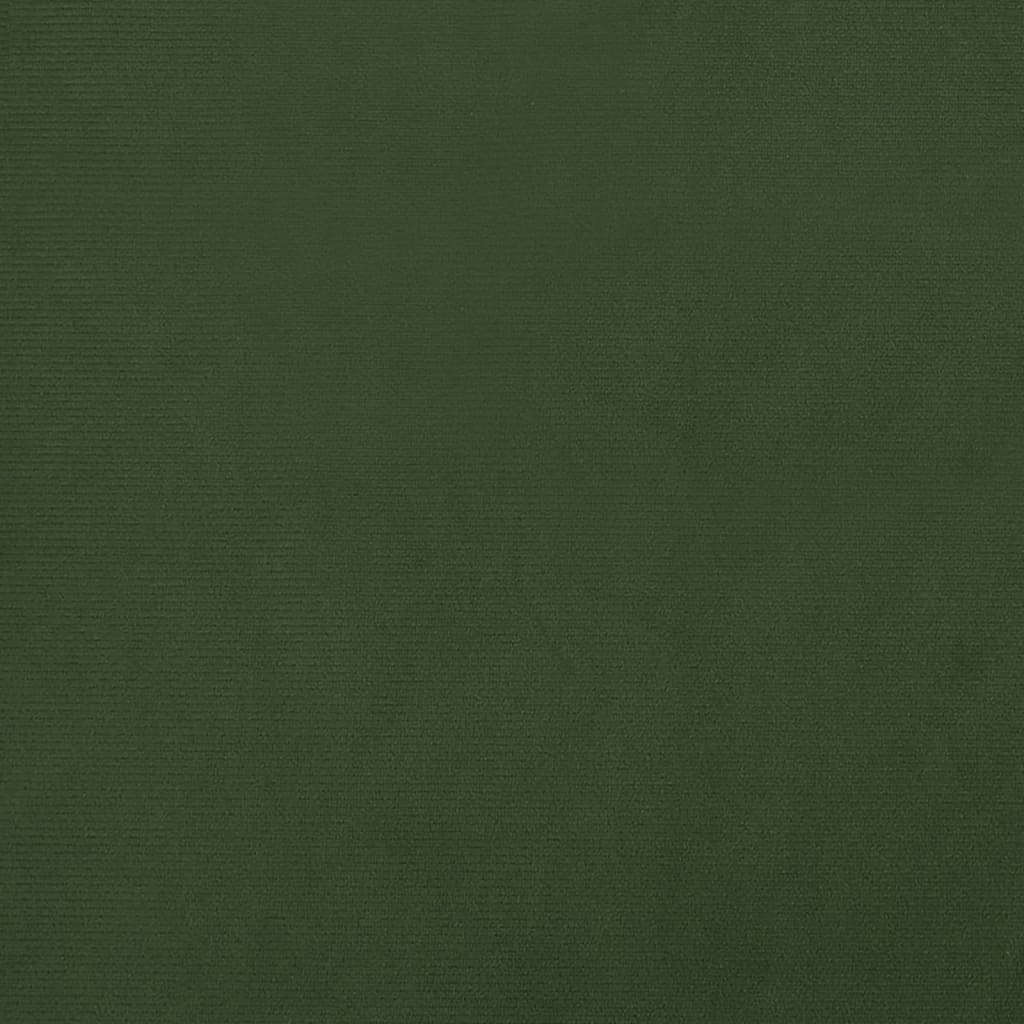 vidaXL Scaune de bucătărie, 6 buc., verde închis, catifea