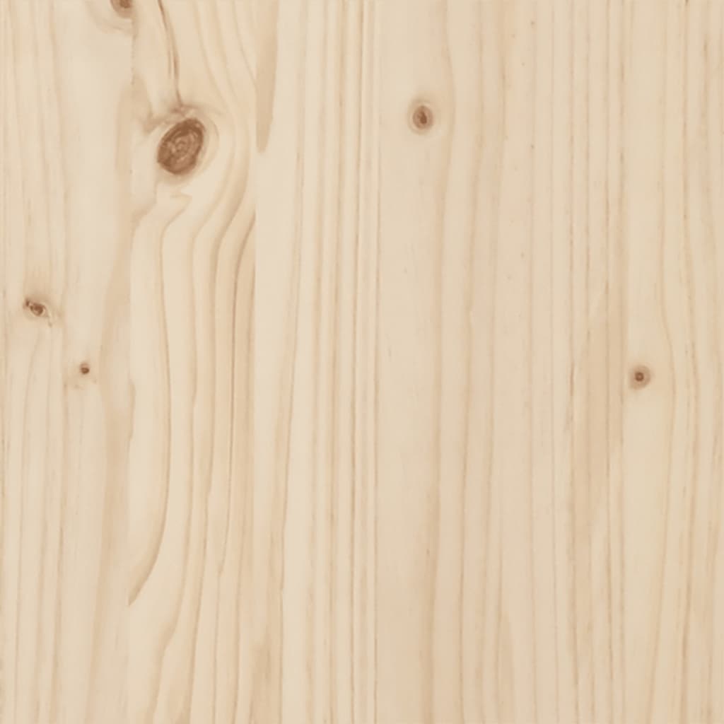 vidaXL Masă de plantare cu poliță, 108x35x75 cm, lemn masiv de pin