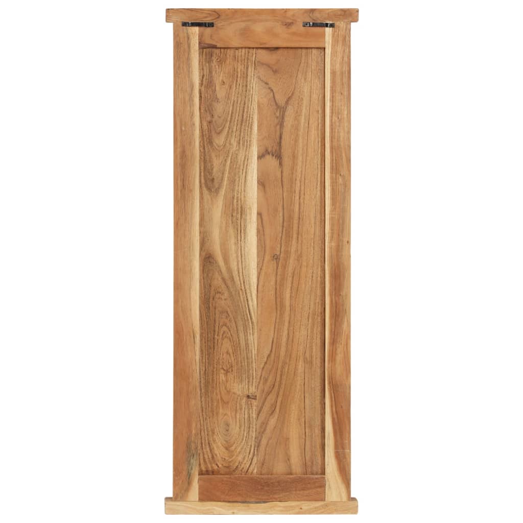 vidaXL Cuiere de haine, 2 buc., 38x100 cm, lemn masiv de acacia