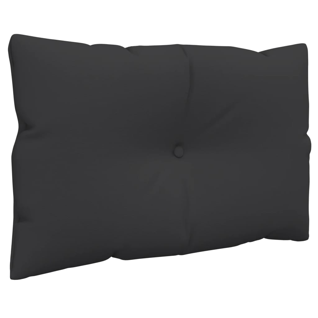 vidaXL Perne de paleți, 3 buc., negru, material textil