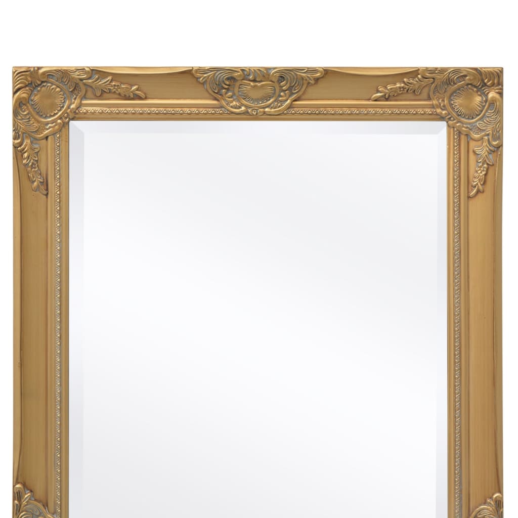 vidaXL Oglindă de perete în stil baroc, 100 x 50 cm, auriu