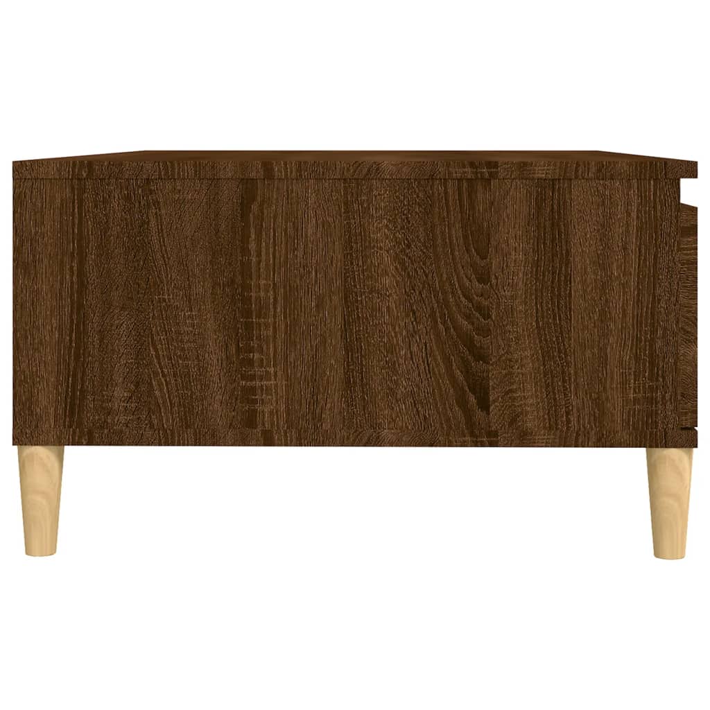 vidaXL Masă de cafea, stejar maro, 90x60x35 cm, lemn compozit