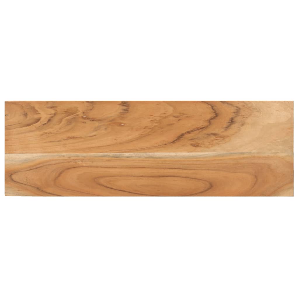 vidaXL Masă consolă, 110x30x75 cm, lemn masiv acacia