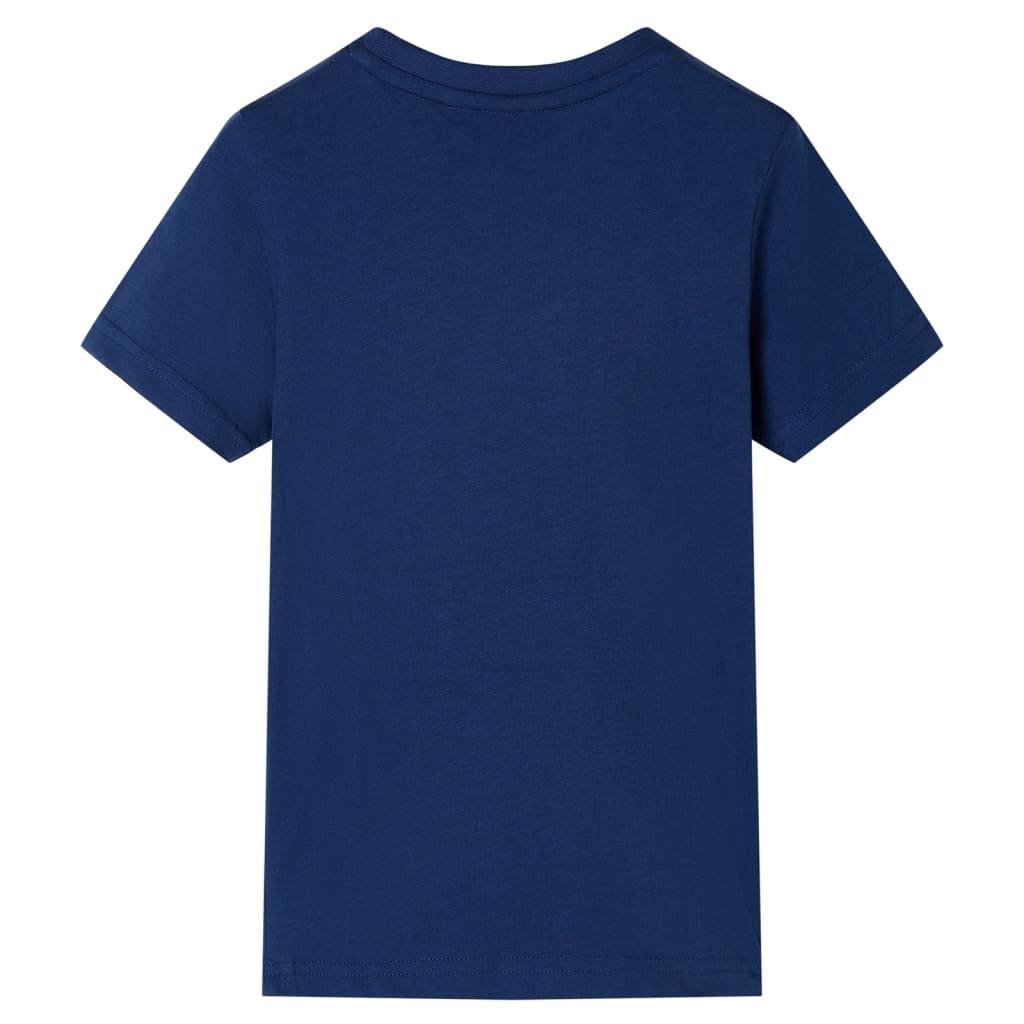 Tricou pentru copii, albastru închis, 92