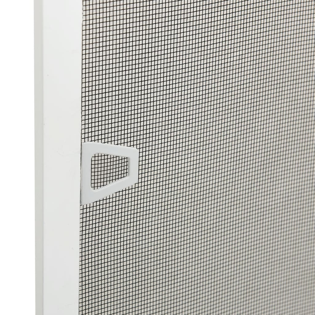 vidaXL Plasă insecte pentru ferestre, alb, 80x100 cm