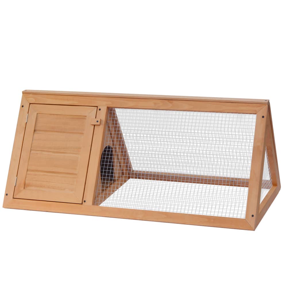 vidaXL Cușcă din lemn pentru iepuri și alte animale