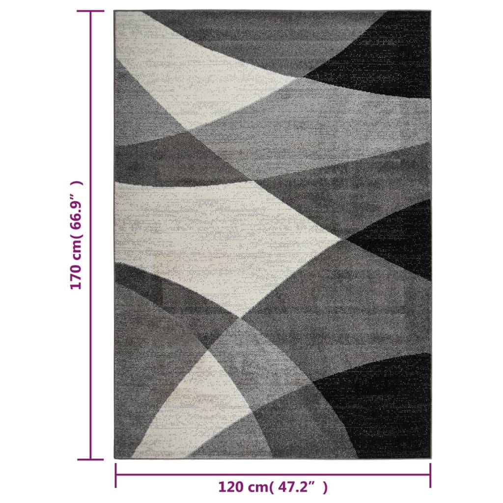vidaXL Covor de sufragerie, multicolor, 120x170 cm