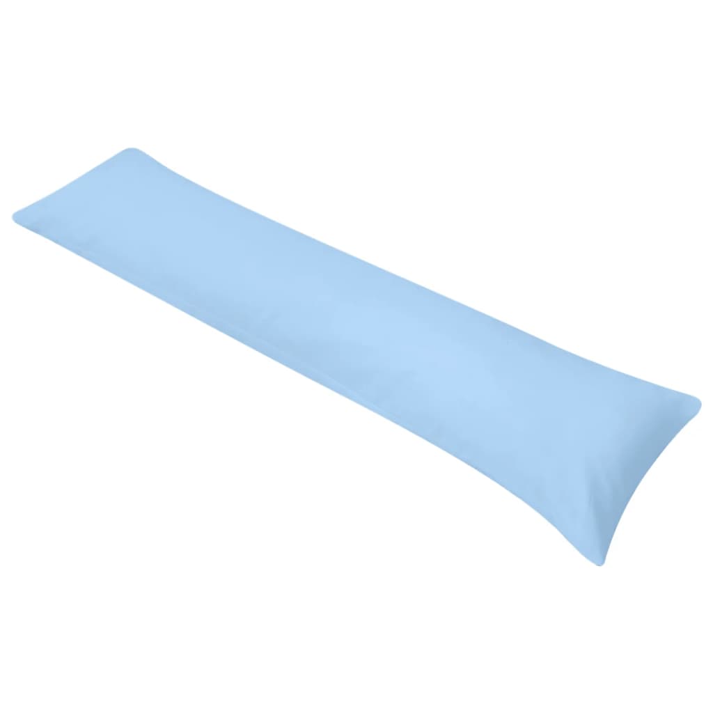 vidaXL Pernă laterală de corp pentru dormit, 40 x 145 cm, albastru