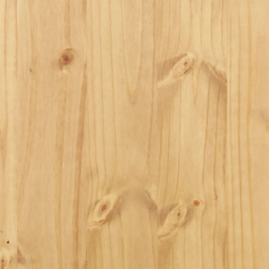 vidaXL Masă de toaletă "Corona", 110x50x75 cm, lemn masiv de pin