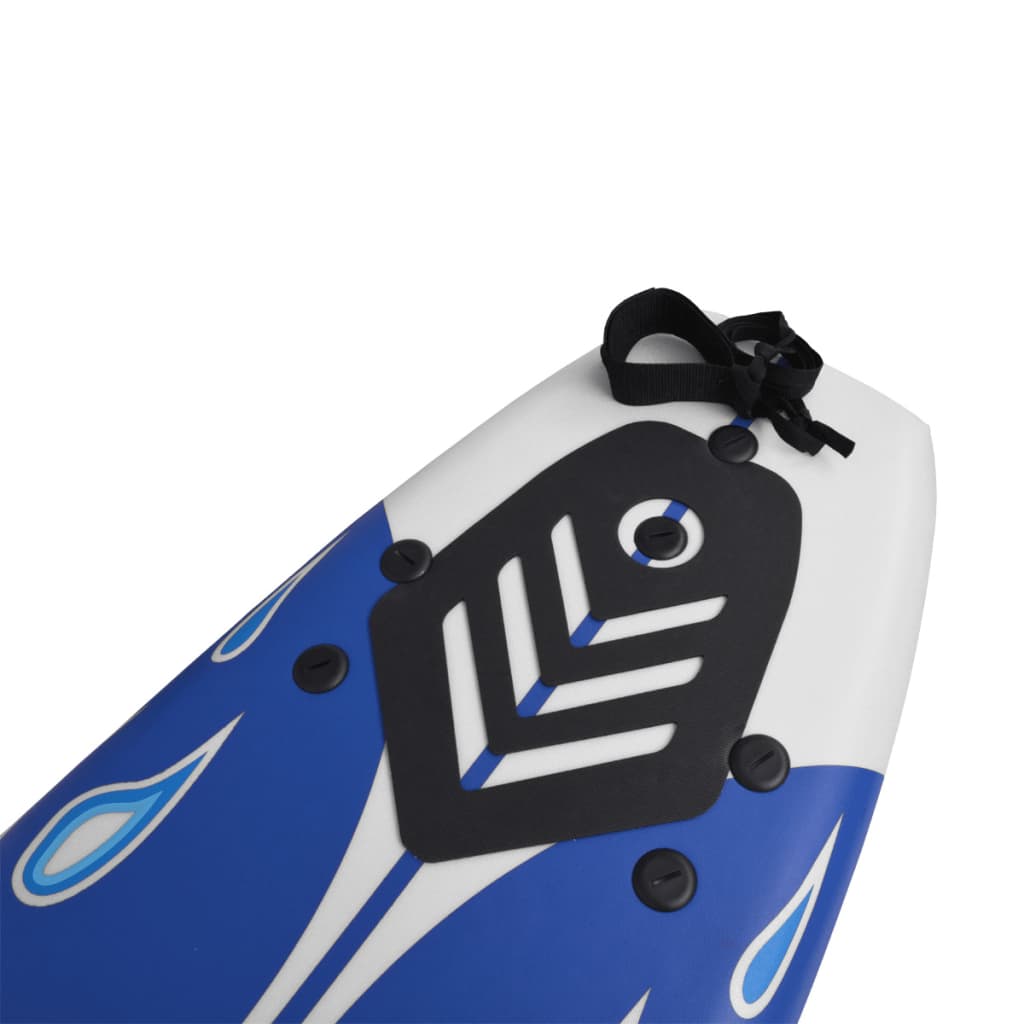 vidaXL Placă de surf 170 cm, albastru