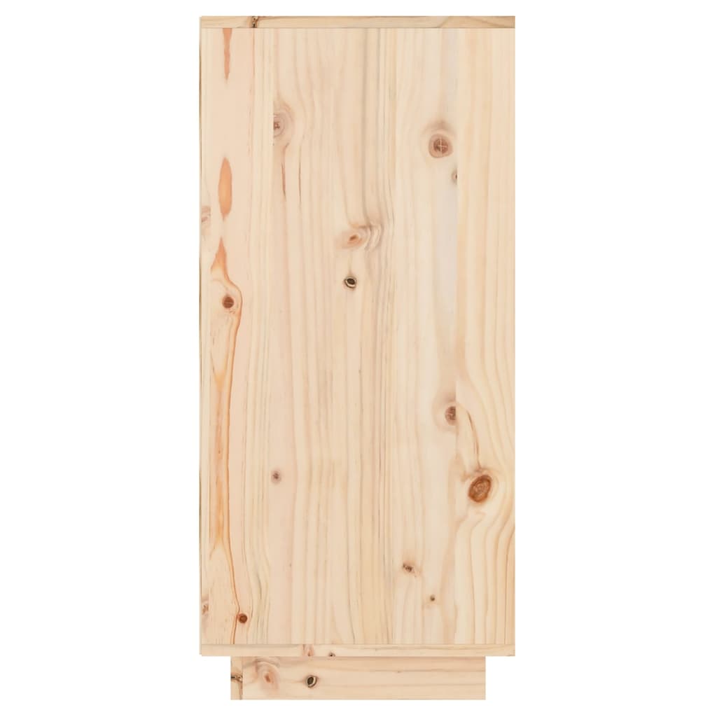 vidaXL Dulap consolă, 60x34x75 cm, lemn masiv de pin