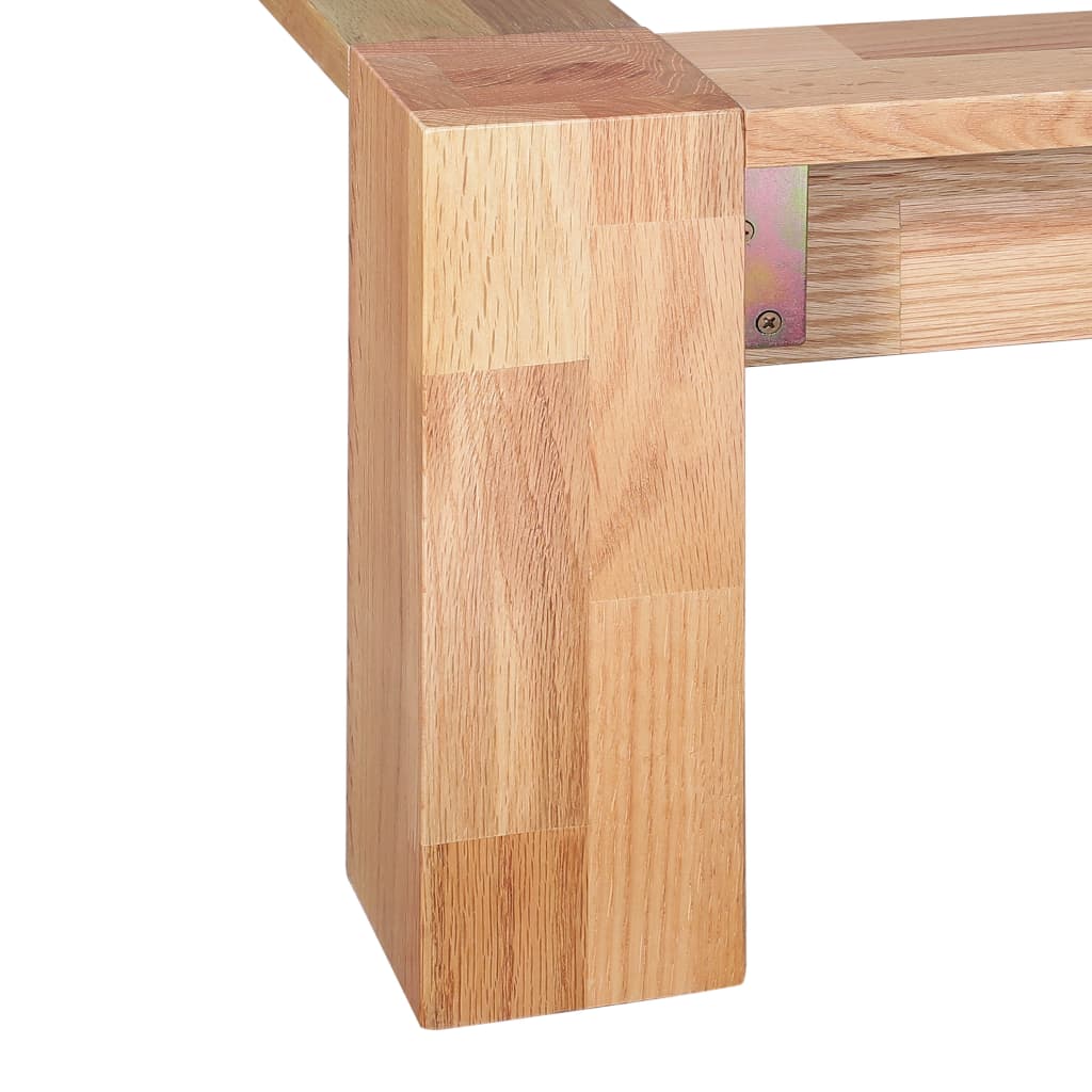 vidaXL Cadru de pat, 160 x 200 cm, lemn masiv de stejar