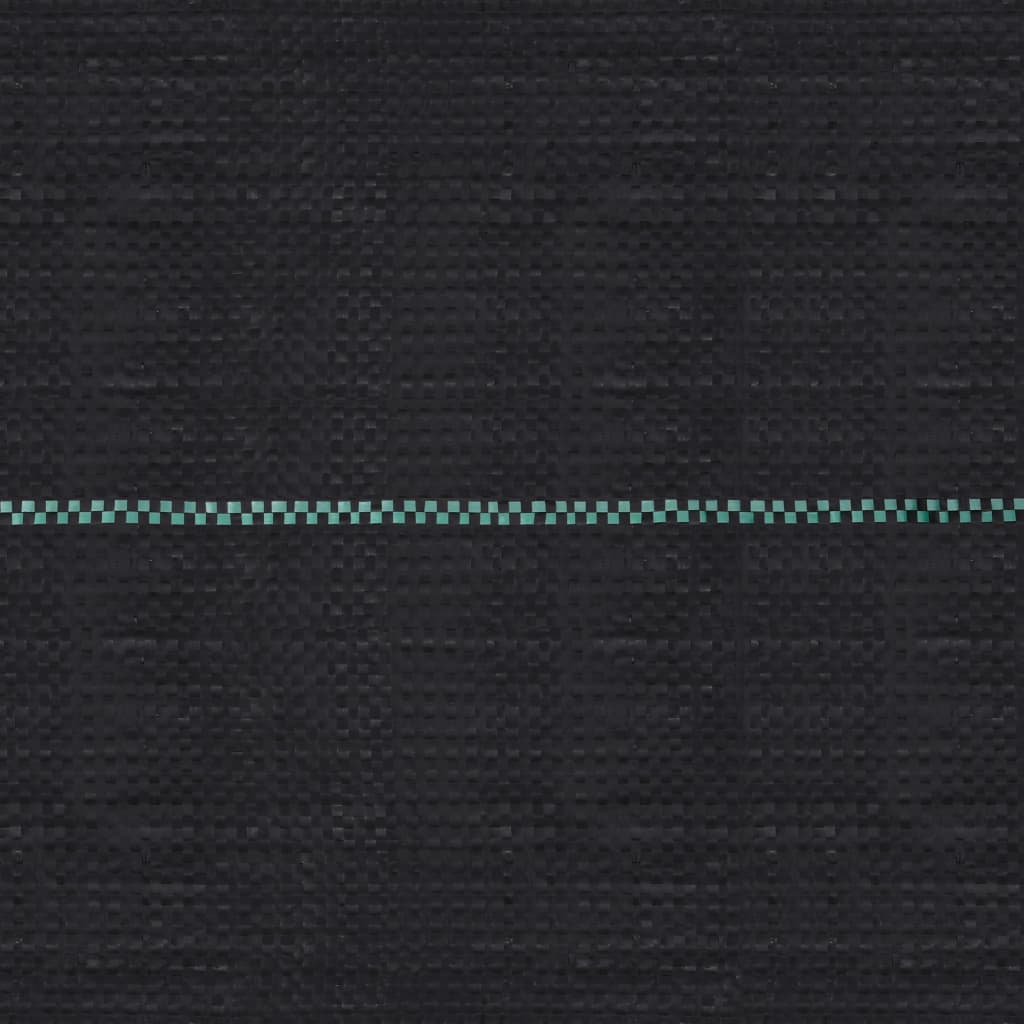 vidaXL Membrană antiburuieni & antirădăcini, negru, 2x25 m, PP