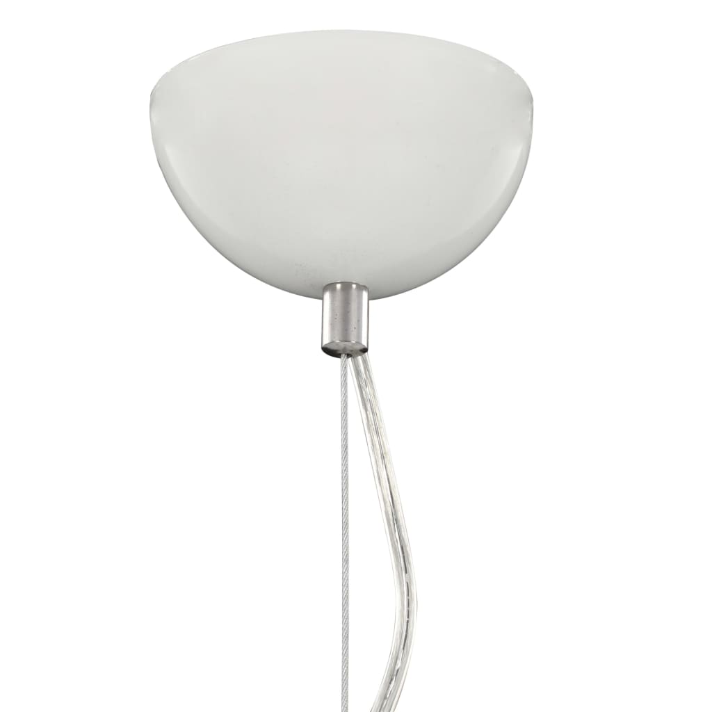 vidaXL Lampă suspendată, alb și auriu, Ø50 cm, E27