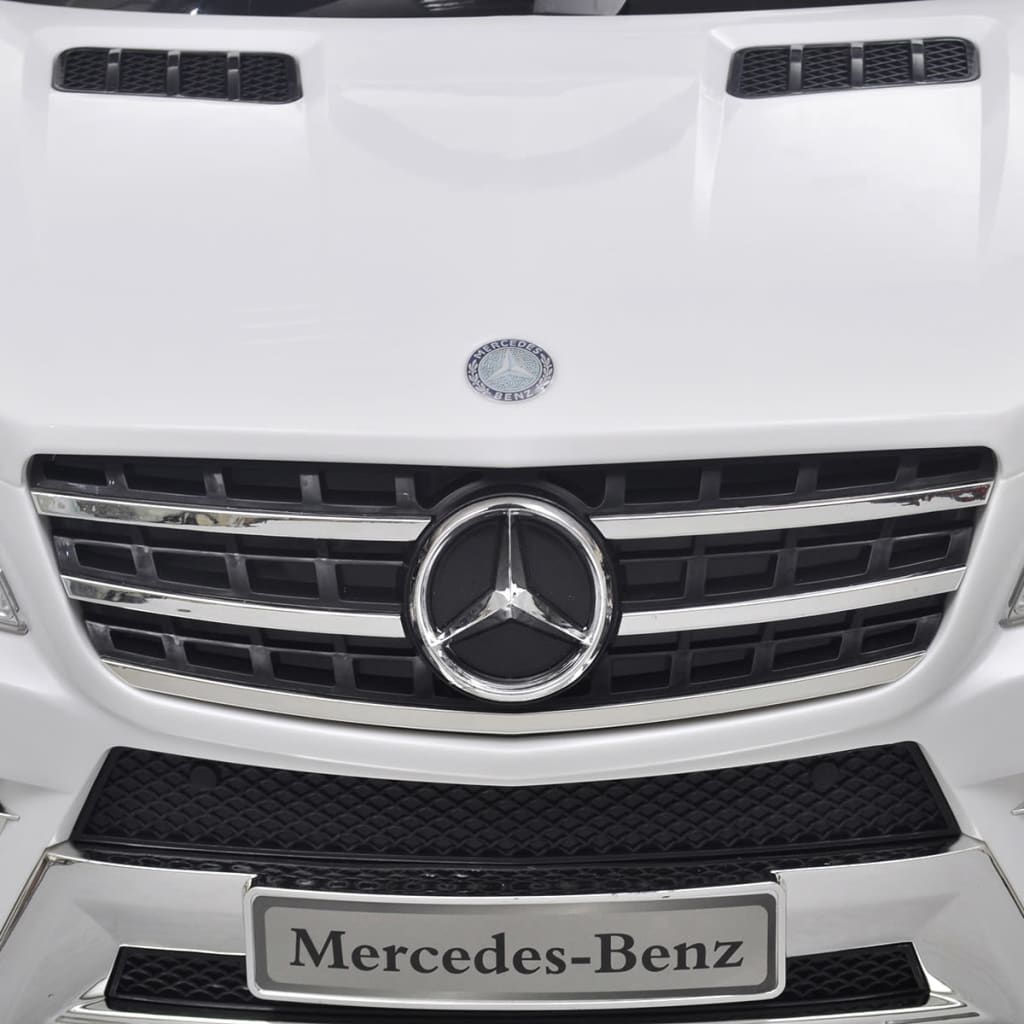 vidaXL Mașinuță electrică Mercedes Benz ML350, alb, 6 V