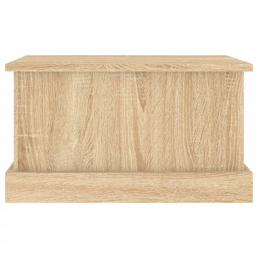 vidaXL Cutie de depozitare, stejar sonoma, 50x30x28 cm, lemn prelucrat