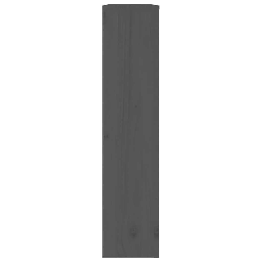vidaXL Mască pentru calorifer, gri, 79,5x19x84 cm, lemn masiv de pin