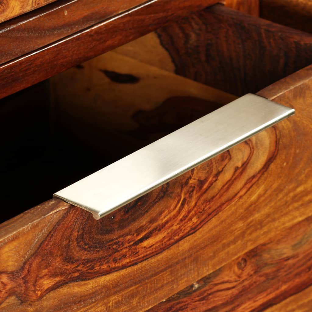 vidaXL Dulap din lemn masiv de sheesham, 100x35x140 cm