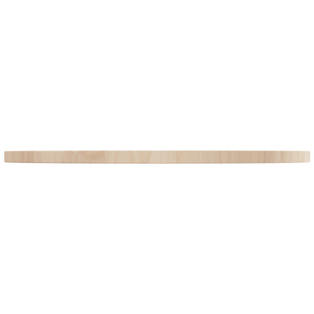 vidaXL Blat de masă, Ø70x2,5 cm, lemn masiv de pin