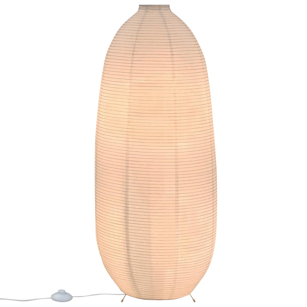 vidaXL Lampă de podea, alb, E14