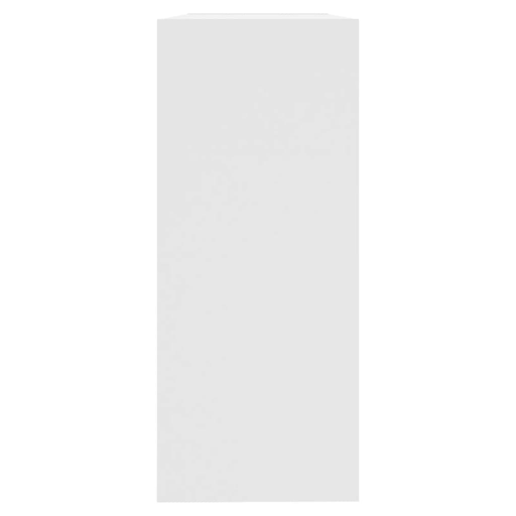 vidaXL Bibliotecă/Separator cameră, alb, 100x30x72 cm