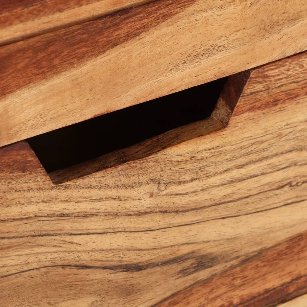 vidaXL Masă consolă, 110x35x75 cm, lemn masiv de acacia