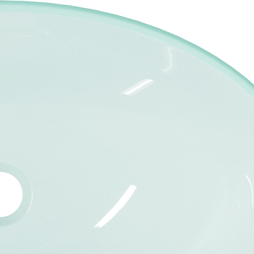 vidaXL Chiuvetă din sticlă securizată, 54,5x35x15,5 cm, mată