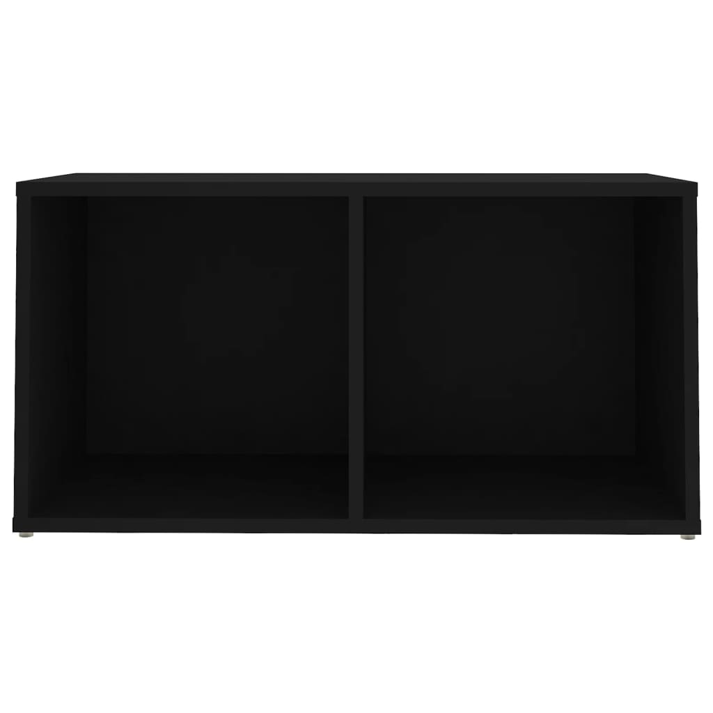 vidaXL Comode TV, 2 buc., negru, 72x35x36,5 cm , PAL