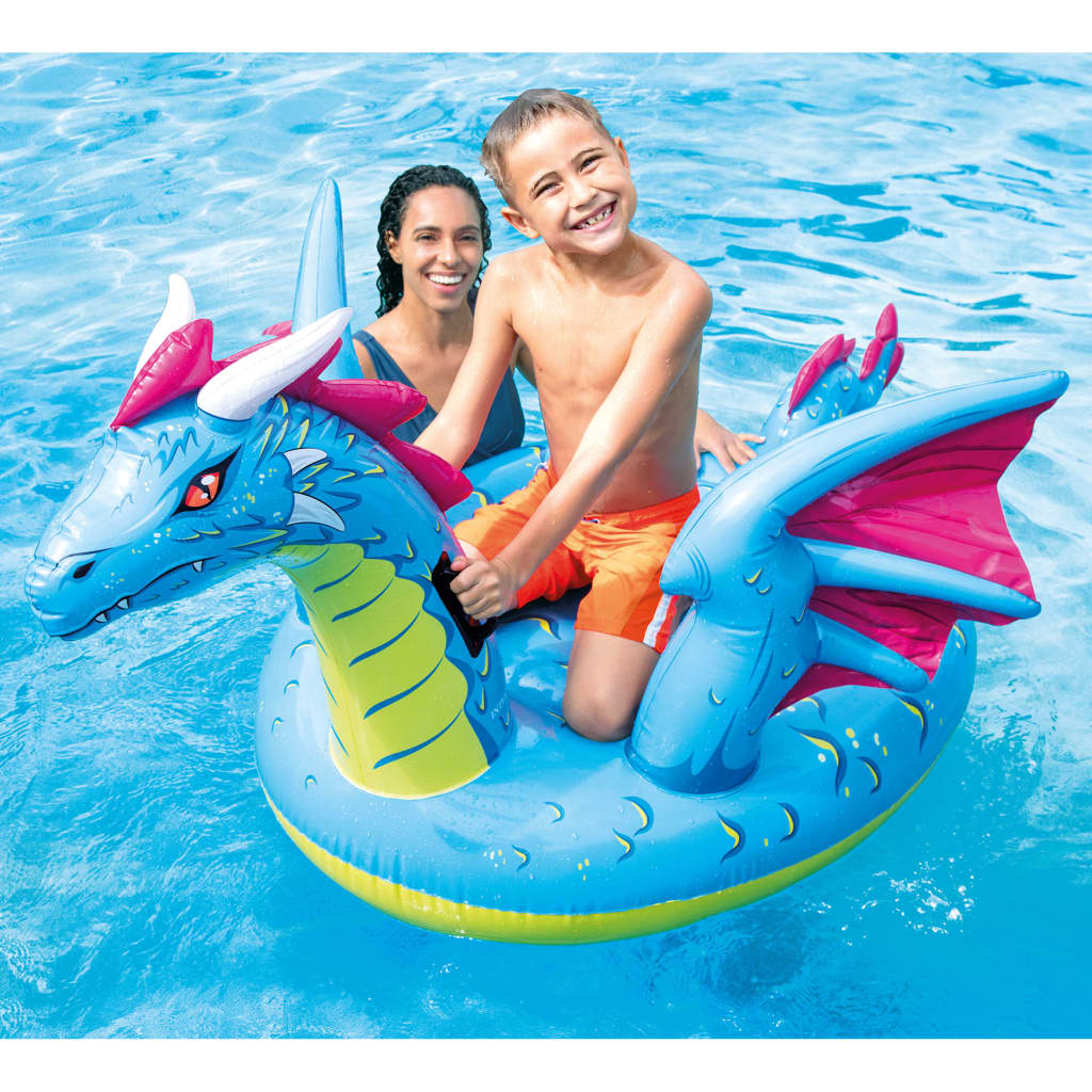 Intex Jucărie de piscină dragon ride-on, 201x191 cm