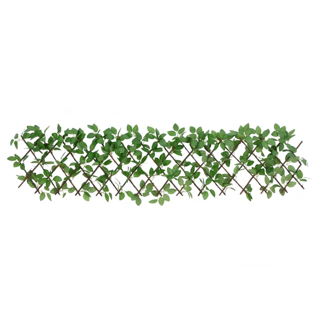 vidaXL Spalier iederă artificială extensibil, 5 buc., verde, 180x30 cm