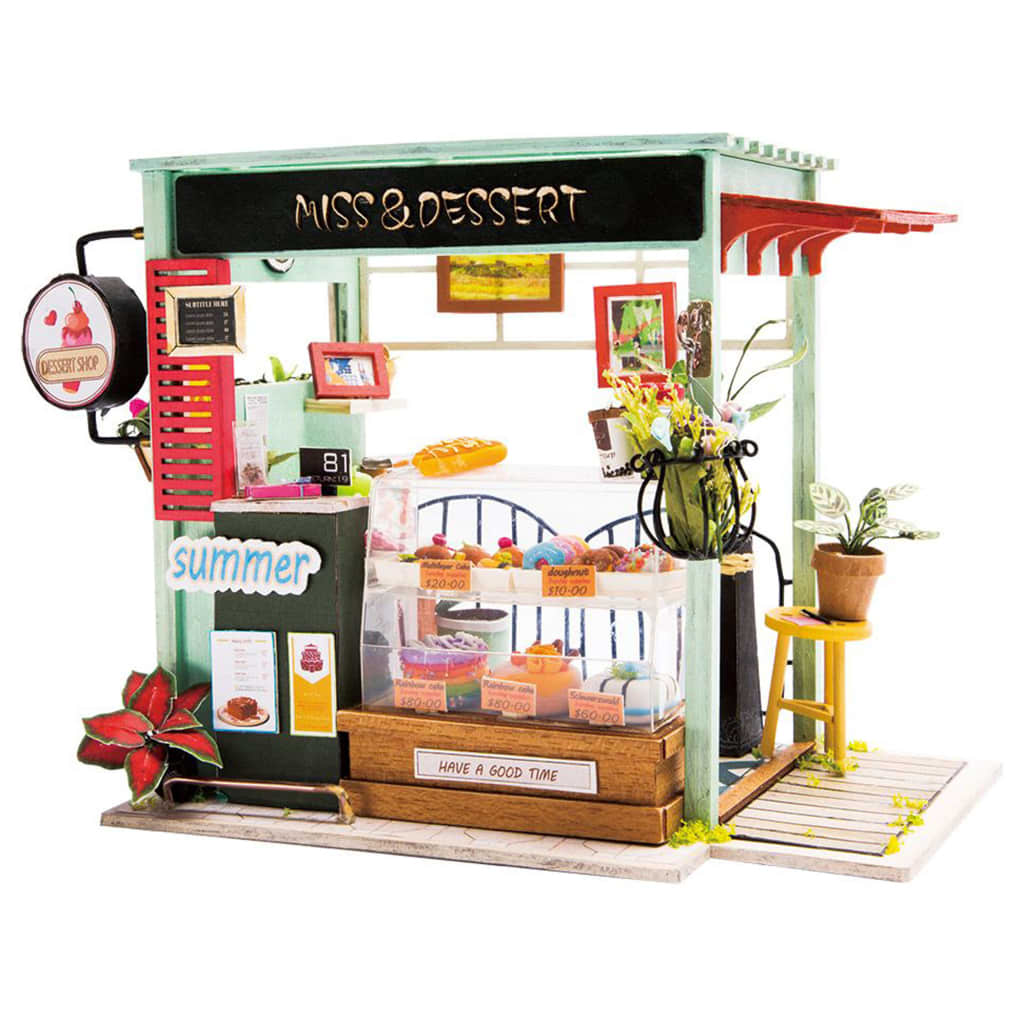 Robotime Kit miniatural DIY "Dessert Shop"