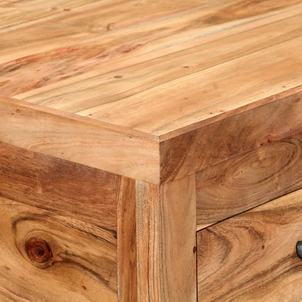 vidaXL Cărucior de bucătărie, 58 x 58 x 89 cm, lemn masiv de acacia