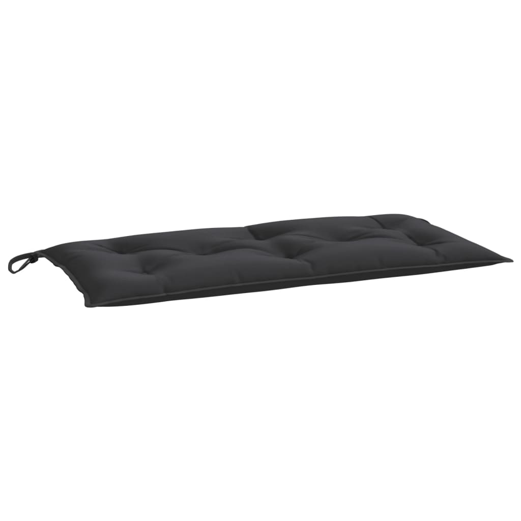 vidaXL Pernă pentru balansoar, negru, 100 cm, material textil