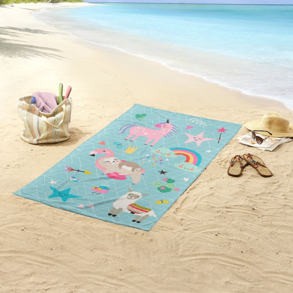 Good Morning Prosop de plajă „BUDDY” 75x150 cm, multicolor